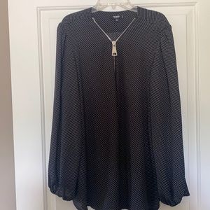 Premise Studio black and white blouse size 2x